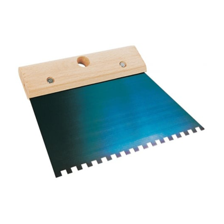 Peigne à colle 20CM dents carrées 6MM TALIAPLAST