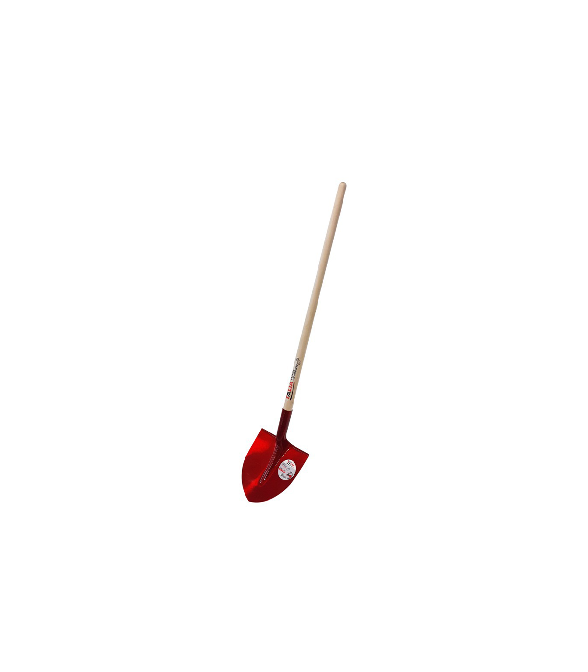 Pelle ronde super légère 27CM manche bois 130CM TALIAPLAST