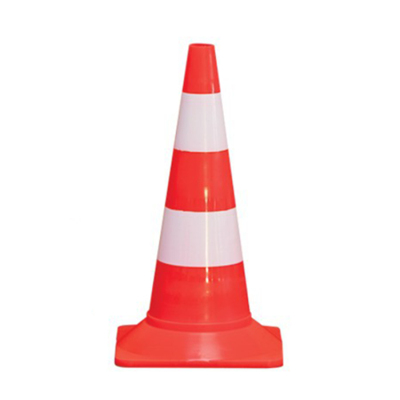 Cône plastique fluo 50CM 600G TALIAPLAST
