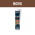 Colle à bois extérieur PU "GEL24" 310ml BOSTIK