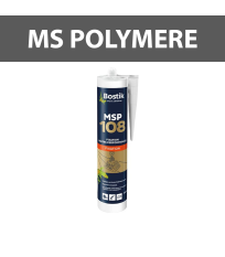 Mastic-colle polymère "MSP108" Fixation lourde Blanc 290ml BOSTIK