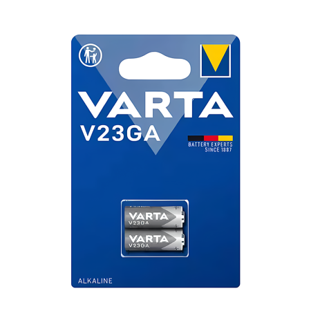 2 Piles alcalines V23GA 12V VARTA