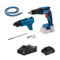 Pack Visseuse placo GTB 18V-45 + Chargeur GMA 55 BOSCH + Bande de 1000 vis PH2 BOSCH