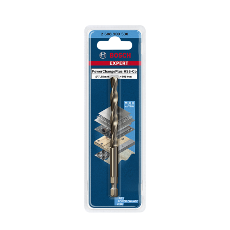 Foret de centrage EXPERT Power Change Plus HSS-Co BOSCH