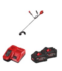 Débroussailleuse 18V M18 FBCU-0 + 2 batteries Forge 18V 8 Ah + 1 chargeur M12-18FC MILWAUKEE