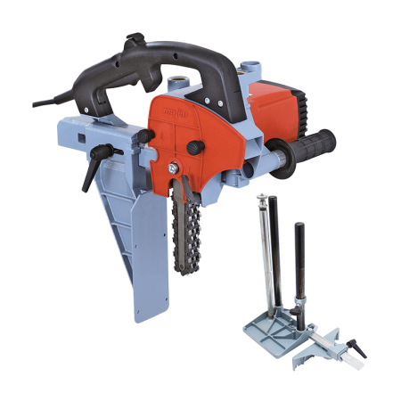 Mortaiseuse à chaine LS 103 Ec + Garniture de chaîne 28x40x150mm + Support de guidage FG 150 MAFELL