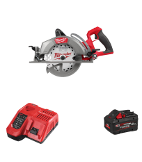 Scie circulaire avec poignée arrière Ø190mm 18V M18 FCSRH662-0 + 1 batterie Forge 18V 8Ah + 1 chargeur M12-18FC MILWAUKEE