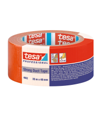 Ruban adhésif extra-fort "4662" orange 25M x 48MM TESA