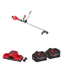 Débroussailleuse 18V M18 F2BCU-0 + 2 batteries Forge 18V 8Ah + 1 Chargeur M18 DBSC MILWAUKEE