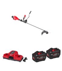Débroussailleuse 18V M18 F2BCU-0 + 2 batteries Forge 18V 12Ah + 1 Chargeur M18 DBSC MILWAUKEE