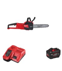 Tronçonneuse 30 cm M18 FCHSC-0 + 1 batterie Forge 18V 12 Ah + chargeur M12-18 FC MILWAUKEE