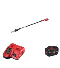 Tronçonneuse d'élagage télescopique M18 FTPS30-0 + 1 batterie Forge 18V 12 Ah + 1 chargeur M12-18 FC MILWAUKEE