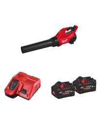 Souffleur 18V M18 FBLG3-802 + 2 batteries Forge 18V 8 Ah + 1 chargeur M12-18 FC MILWAUKEE
