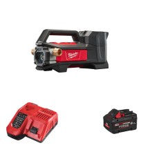 Pompe de transfert M18 BTP-0 + 1 batterie Forge 18V 8 Ah + 1 chargeur M12-18 FC MILWAUKEE