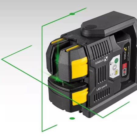 Laser lignes croisées et aplomb 12V LAX 500 G STABILA
