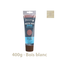 Mastic bois tube 400g Bois blanc BLANCHON