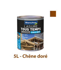 Lasure "Tous Temps" Chêne doré 5L BLANCHON