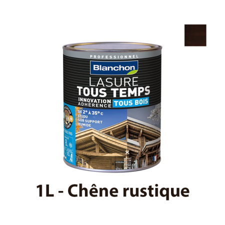 Lasure "Tous Temps" Chêne rustique 1L BLANCHON