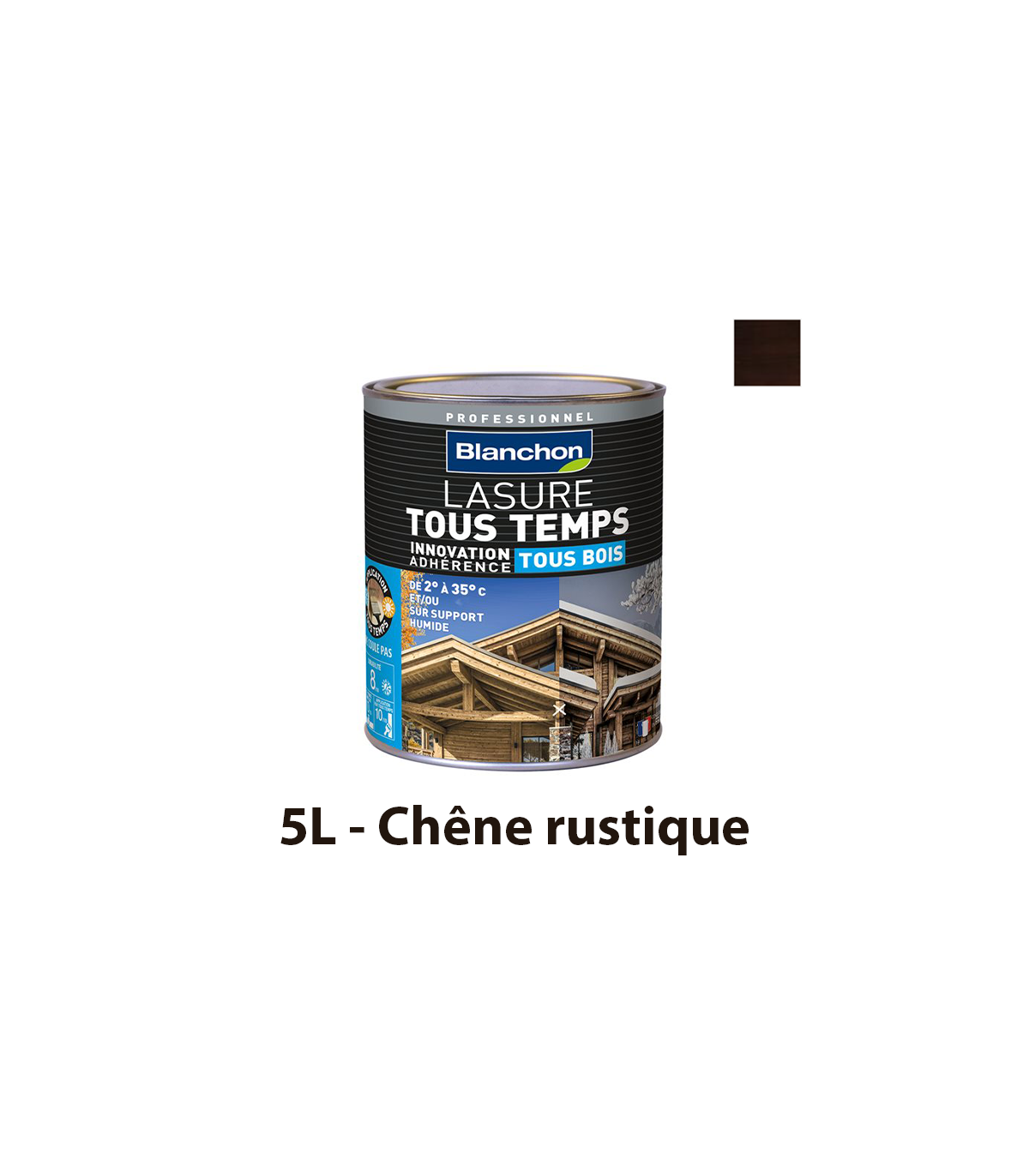 Lasure "Tous Temps" Chêne rustique 5L BLANCHON