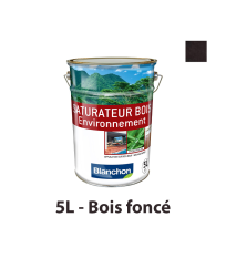 Saturateur Bois Environnement Bois foncé 5L BLANCHON