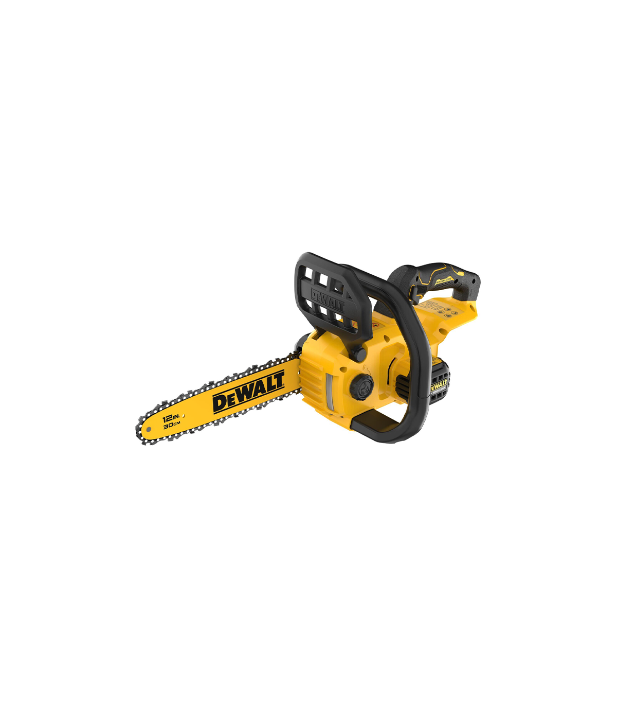Tronçonneuse 18V 30cm DCMCS565N-XJ + 1 batterie 18V 5 Ah + chargeur DCB1104-QW DEWALT