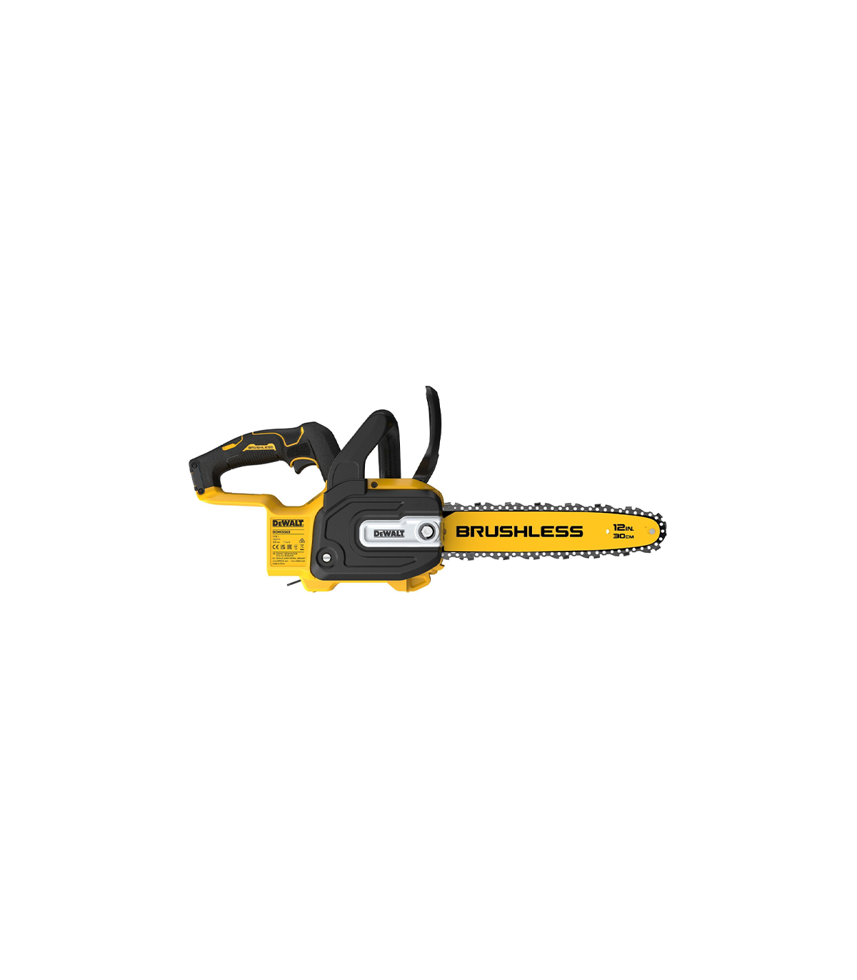 Tronçonneuse 18V 30cm DCMCS565N-XJ + 1 batterie 18V 5 Ah + chargeur DCB1104-QW DEWALT