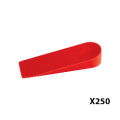 Lot de 250 cales à faïence biseautée 1-5MM TALIAPLAST