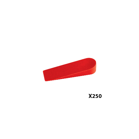 Lot de 250 cales à faïence biseautée 1-5MM TALIAPLAST