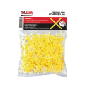 Lot de 250 croisillons à faïence 2MM Jaune TALIAPLAST