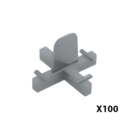 Lot de 100 croisillons carrelage et faïence récupérables 2MM TALIAPLAST