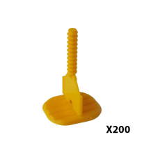 Lot de 200 croisillons auto-nivelants linéaires 2MM TALIAPLAST