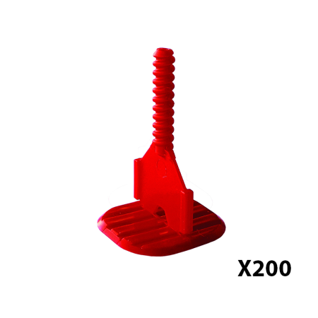 Lot de 200 croisillons auto-nivelants linéaires 3MM TALIAPLAST