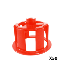 Lot de 50 têtes à visser rapides pour carreaux 3-30MM TALIAPLAST