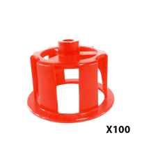 Lot de 100 têtes à visser rapides pour carreaux 3-30MM TALIAPLAST