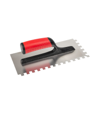 Platoir à colle inox 28X12 monture polyamide dents 10X10MM TALIAPLAST