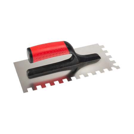 Platoir à colle inox 28X12 monture polyamide dents 12X12MM TALIAPLAST