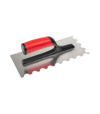 Platoir à colle inox 28X12 monture polyamide demi-lune 20X10MM TALIAPLAST