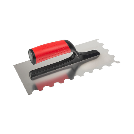 Platoir à colle inox 28X12 monture polyamide demi-lune 20X10MM TALIAPLAST