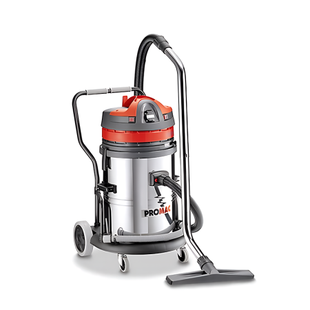 Aspirateur de chantier Classe M eau/poussière 62L VAC-62-2TB PROMAC