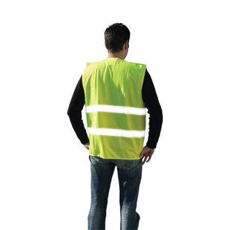 Gilet jaune classe 2 double ceinture XL TALIAPLAST