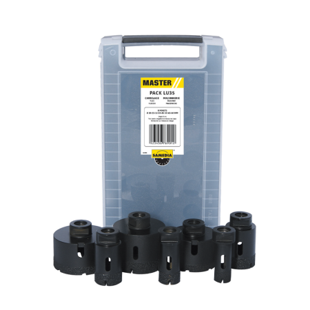 Coffret de 8 forets MASTER CARRELAGE M14 Ø20 à 68mm SAMEDIA