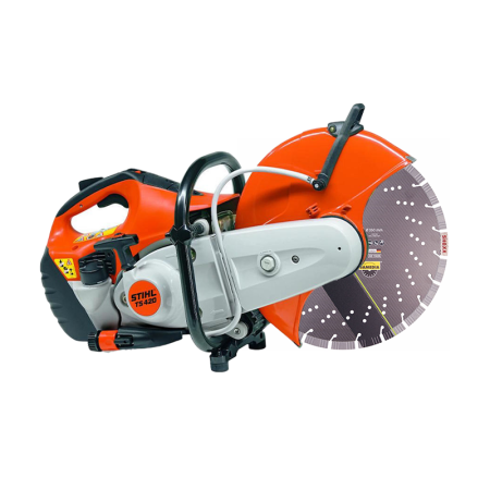 Découpeuse thermique Ø350 mm TS420 STIHL + Disque SHOXX BMX SAMEDIA