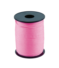 Cordeau tressé polypropylène fluo rose 200M Ø1,5MM TALIAPLAST