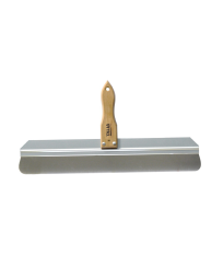 Couteau à enduire inox 60CM bords arrondis poignée bois TALIAPLAST