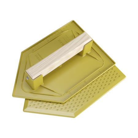 Taloche ABS pointue jaune 27X18CM TALIAPLAST
