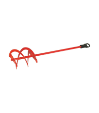 Tige malaxeur pour matériaux souples et pâteux 400X90MM forte viscosité SDS-Plus TALIAPLAST