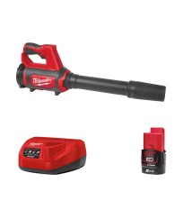 Souffleur 12V M12 BBL-0 + 1 batterie 2 Ah 12 V + chargeur C12C MILWAUKEE