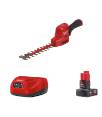 Taille-haies 20cm M12 FHT20-0 + 1 batterie 4 Ah 12 V + chargeur C12C MILWAUKEE