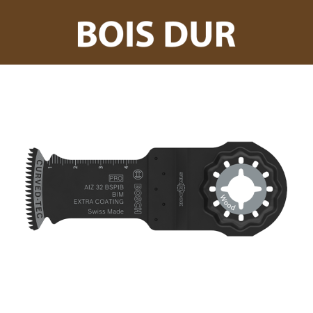 Lame plongeante Starlock PRO AIZ 32 BSPIB 32x50mm bois dur BOSCH