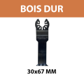 Lame 30x67 mm BiM pour multi-cutter Bois dur DEWALT